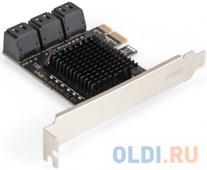   ExeGate EXE-516 (PCI-E x1 v3.0, SATA3 6Gb/s, 6 int, ASMedia Chipset ASM1166)  