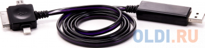   microUSB Lightning Apple 30-pin 1 Gmini GM-MEL400FLPB    