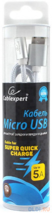  Cablexpert  USB 2.0 CC-G-mUSB02S-1M AM/microB,  Gold,  1, ,   