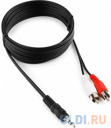    2.5 Gembird 3.5 Jack (M) - 2xRCA (M)   CCA-458-2.5̻  -