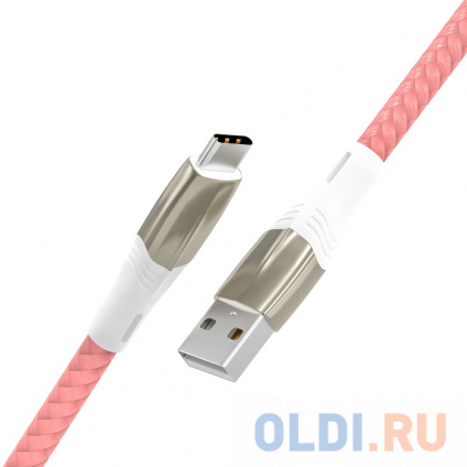  GCR  1.7m MicroUSB series MERCEDES, PINK NYLON,   , 28/22 AWG, GCR-51955  -