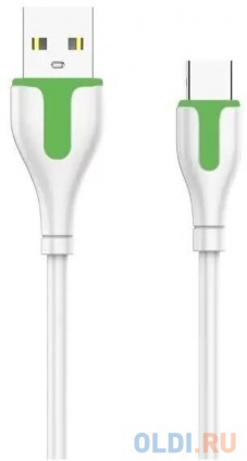  LDNIO LS572/ USB  Micro/ 2m/ 2.1A/ : 86 / White&Green  --