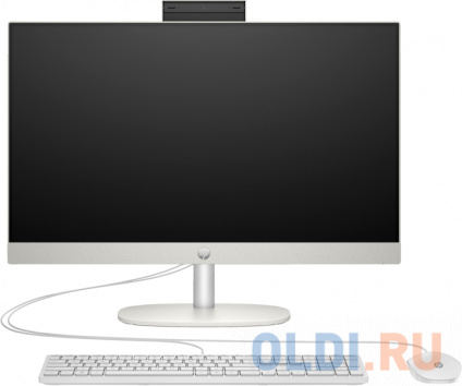  / HP All-in-One 24-cr0252nh 23.8&quot;(1920x1080 IPS)/Intel Core i5 1335U(1.4Ghz)/16384Mb/512PCISSDGb/noDVD/Int:Intel Iris X/Cam/WiFi/war 1y/Starry White/DOS + Eng kbd, mouse  