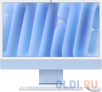   Apple iMac A3247 24&quot; 4.5K M4 8 core (4) 16Gb SSD256Gb 8 core GPU macOS WiFi BT 143W   Cam  4480x2520  --