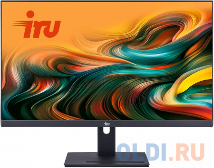   IRU 27IM 27&quot; Full HD i3 1215U (1.2) 8Gb SSD256Gb HDG Free DOS GbitEth WiFi BT 90W Cam  1920x1080  