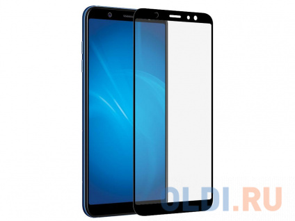       (fullscreen + fullglue)  Samsung Galaxy A6 (2018) DF sColor-38 (black)  -