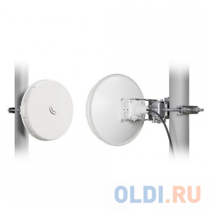  nRAYG-60adpair Wireless Wire nRAY (Pair of preconfigured nRAYG-60ad devices for 60Ghz link (60GHz antenna, 802.11ad wireless, two core1.2GHz CPU, 256MB RAM, 1x Gigabit LAN, RouterOS L3, POE, PSU) for 1Gbps full duplex on distances of up to 1.5km) RTL {1}   