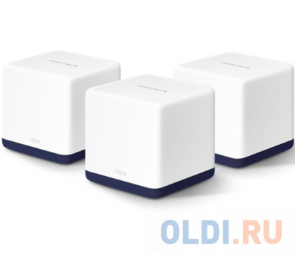   Mesh  Mercusys Halo H50G(3-pack) AC1900 10/100/1000BASE-TX  (.:3)  