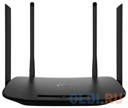  AC1200 Wi-Fi VDSL/ADSL Modem Router, 802.11ac/a/n/g/b, 867Mbps at 5GHz + 300Mbps at 2.4GHz, 4 FE ports, 4 fixed antennas, Tether App, VPN Server, Clound Support, with VDSL splitter, Annex A&B  