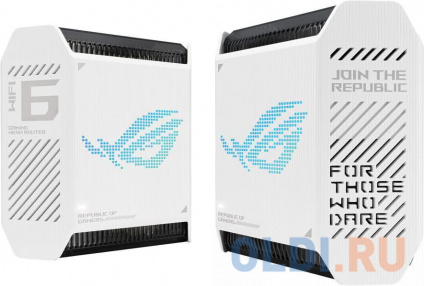  ASUS ROG GT6(B-2-PK)//2 access point /802.11ax, 574 + 4804Mbps, 2,4 + 5 gGz, black ; 90IG07F0-MU9A20  