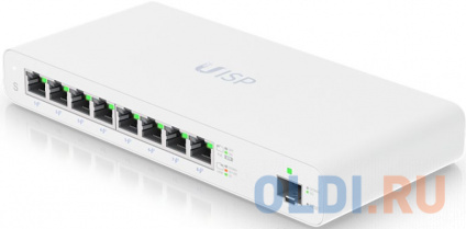  UISP Switch UISP-S PoE-, 8 1G RJ45, 1 SFP,  110   