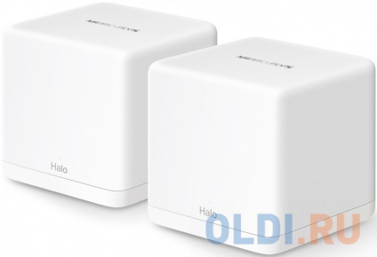   Mesh  Mercusys Halo H60X(2-pack) AX1500 10/100/1000BASE-TX  (.:2)  