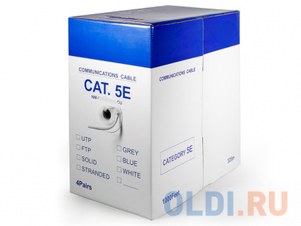   Lanmaster UTP .5 4  305  NM-UTP5E4PR-CU  --