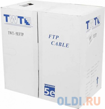    Lanmaster TWT-5EFTP-LSZH .5 F/UTP   4X2X24AWG LSZH  305   -