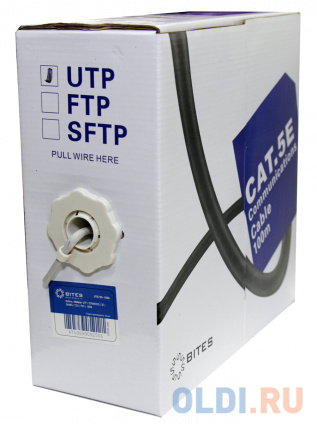   U/UTP indoor 4   5e 5bites  4x2xAWG24  PVC 100  UT5725-100A   