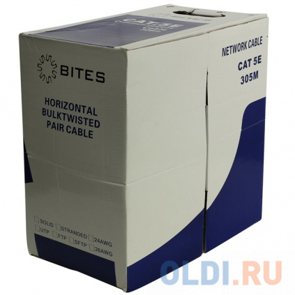   FTP indoor 4   5e 5bites FT5725-305A  24AWG CCA PVC 305m  -