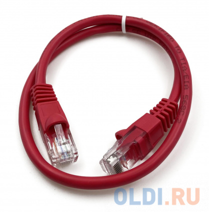  - Buro UTP 4  cat5E CCA molded 0.5  RJ-45 (m)-RJ-45 (m)  