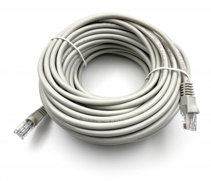  - Buro UTP 4  cat5E CCA molded 20  RJ-45 (m)-RJ-45 (m)  --