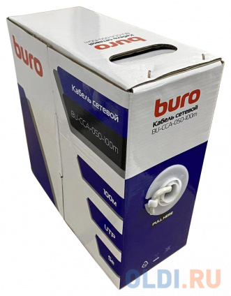    Buro BU-CCA-050-100m UTP 4  cat5E solid 0.50 CCA 100   
