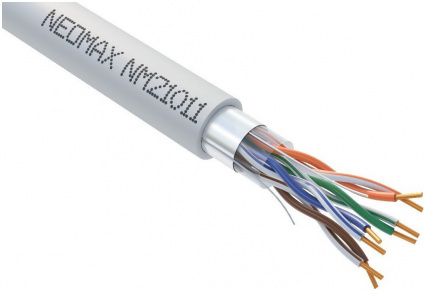   NEOMAX [NM21011] F/UTP cat.5e 4  (305 ) 0.48  (24 AWG) , LSZH,   --