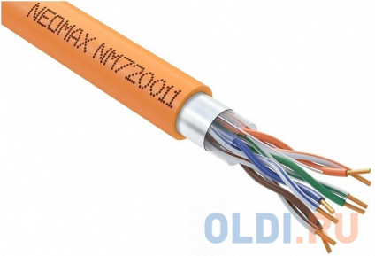   NEOMAX [NM720011] F/UTP cat.5e 4x2x0.52, 24 AWG, , ZH ()-HF (LSZH),  (305 ),   -