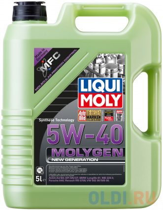  C   LiquiMoly Molygen New Generation 5W40 5   