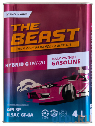  E0116L04U1 BEAST - . HYBRID G 0W-20 (4)  