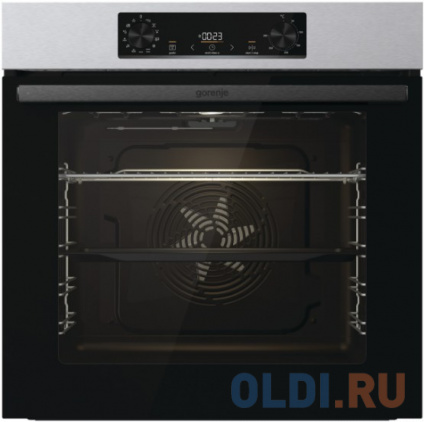 Электрический духовой шкаф gorenje bob6737e01x серебристый