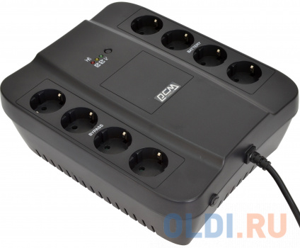   Powercom SPD-650N 650VA/390W (4+4 EURO)  --