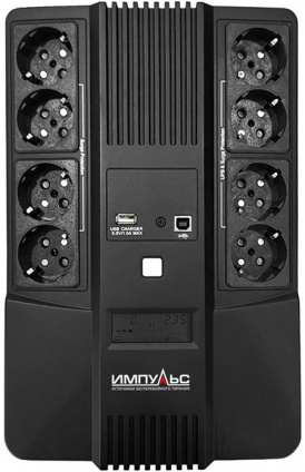      , , 800 VA / 480 W, Tower, Schuko, LED, USB, USB CHRG   