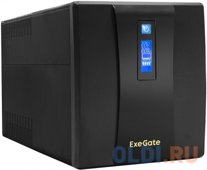   Exegate SpecialPro Smart LLB-1600.LCD.AVR.4SH.USB 1600VA  