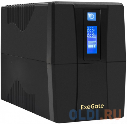  Exegate Power Smart ULB-850.LCD.AVR.2SH.RJ 850VA  