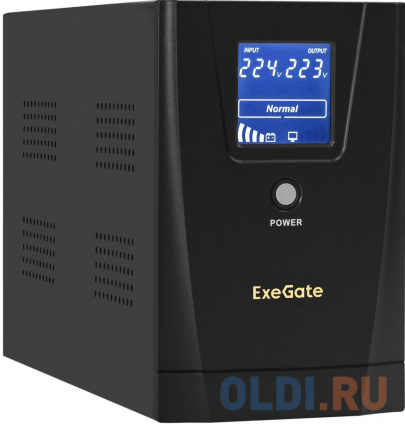   Exegate SpecialPro Smart LLB-2200.LCD.AVR.2SH.RJ.USB 2200VA   