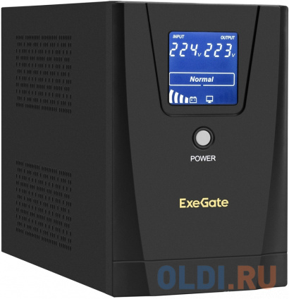   ExeGate SpecialPro Smart LLB-1500.LCD.AVR.2SH.3C13 &lt;1500VA/950W, LCD, AVR, 2*Schuko+3*C13,  , Black&gt;   