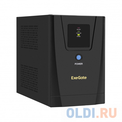   ExeGate SpecialPro UNB-1600.LED.AVR.2SH.3C13.USB &lt;1600VA/950W, LED, AVR, 2*Schuko+3*C13, USB,.,  , Black&gt;  