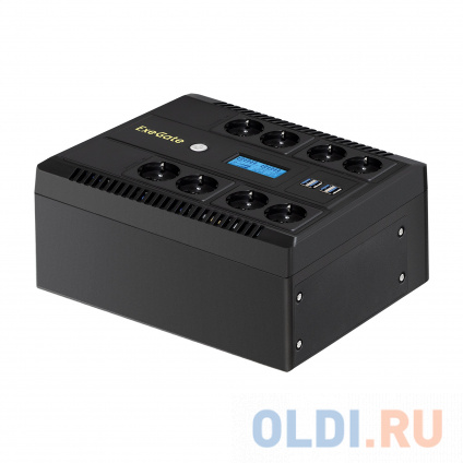   Exegate NEO Smart LHB-1000.LCD.AVR.8SH.CH.USB 1000VA EX293858RUS   