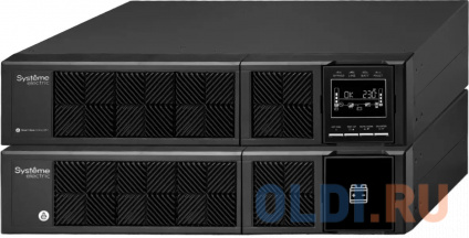  Systeme Electri Smart-Save Online SRV, 6000VA/5400W, On-Line, Extended-run, Rack 4U(Tower convertible), LCD, Out: Hardwire, SNMP Intelligent Slot, USB, RS-232  