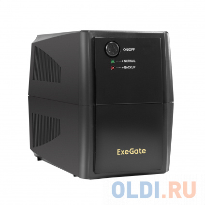   ExeGate Power Back BNB-500.LED.4C13 &lt;500VA/300W, LED, 4*C13, Black&gt;   