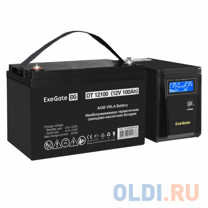    Exegate SineTower SZ-600.LCD.AVR.1SH 600VA  