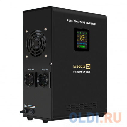   (, ,  , ) ExeGate FineSine SX-2500.LCD.AVR.2SH &lt;2500VA/1800W,  ,  LCD-, AVR, 2*Schuko, -,   24  200 ( ),  /  