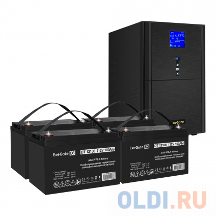    EX295990RUS +  100A EX282985RUS 4 (, ,  ) ExeGate SineTower SZ-3000.LCD.AVR.3SH.1C13.RJ.USB &lt;3000VA/2400W,  , LCD , AVR, 3*Schuko+1*C13, RJ45/11, USB, -, Black&gt; +   -