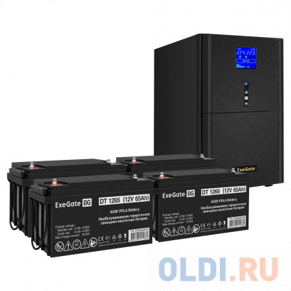    EX295990RUS +  65A EX282980RUS 4 (, ,  ) ExeGate SineTower SZ-3000.LCD.AVR.3SH.1C13.RJ.USB &lt;3000VA/2400W,  , LCD , AVR, 3*Schuko+1*C13, RJ45/11, USB, -, Black&gt; +   --