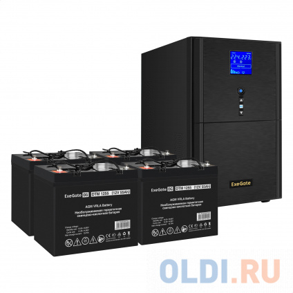    EX295990RUS +  55A EX285667RUS 4 (, ,  ) ExeGate SineTower SZ-3000.LCD.AVR.3SH.1C13.RJ.USB &lt;3000VA/2400W,  , LCD , AVR, 3*Schuko+1*C13, RJ45/11, USB, -, Black&gt; +   --