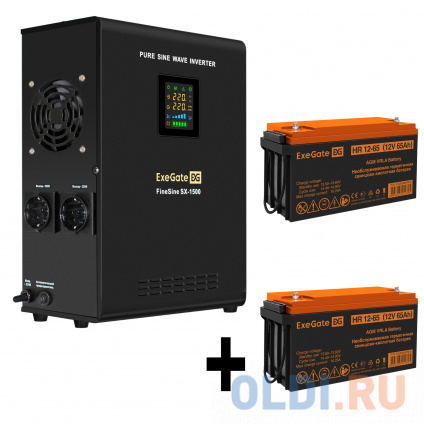    EX295998RUS +  65A EX282982RUS 2 (, ,  , ) ExeGate FineSine SX-1500.LCD.AVR.2SH &lt;1500VA/1050W,  ,  LCD-, AVR, 2*Schuko, -,  /  