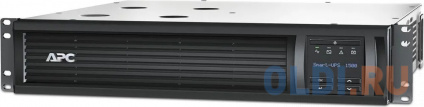  APC Smart-UPS 1500VA/1000W, RM 2U, Line-Interactive, LCD, Out: 220-240V 4xC13 (2-Switched), SmartSlot, USB, SmartConnect, Black, 1 year warranty (REP: SMT1500RMI2U)   