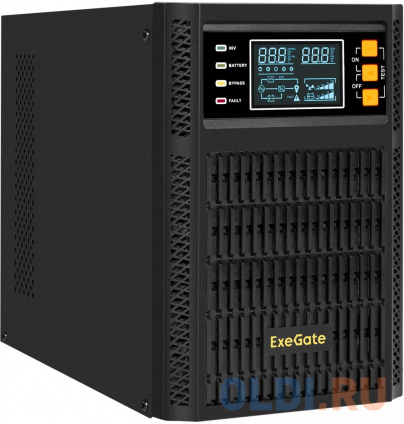   On-line ExeGate PowerExpert TL-1000.LCD.AVR.2SH.USB.RS232.SNMP &lt;1000VA/1000W, On-Line, PF=1, LCD, 2*Schuko, RS232, USB, SNMP-slot,   12V 7.2Ah - 2, Tower,  , Black&gt;  