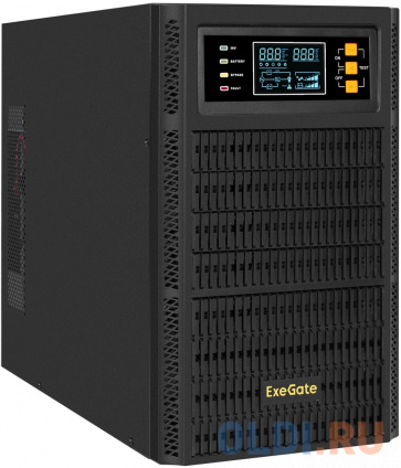  On-line ExeGate PowerExpert TL-2000.72V.LCD.AVR.3SH.USB.RS232.SNMP &lt;2000VA/2000W, On-Line, PF=1, LCD, 3*Schuko, RS232, USB, SNMP-slot,   12V 7.2Ah- 6,    4    72, Tower,    