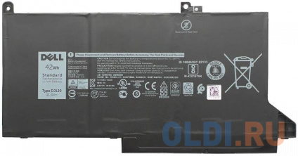     Dell Dell Latitude 12 7000/7280/7480/7490 3500 11.4V DELL DJ1J0-SP  