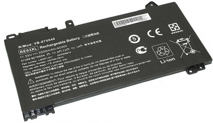    HP ProBook 430G6/440G6/445G6/450G6/430G7440G7/450G7 (L32656-005/RE03XL) 40Wh 11.55V (OEM)   