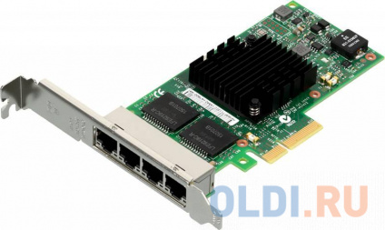    Intel i350T4 V2 936716, 4x1GbE, PCIE2.1 x8, VMDq, PCI-SIG* SR-IOV Capable, iSCSI, NFS  
